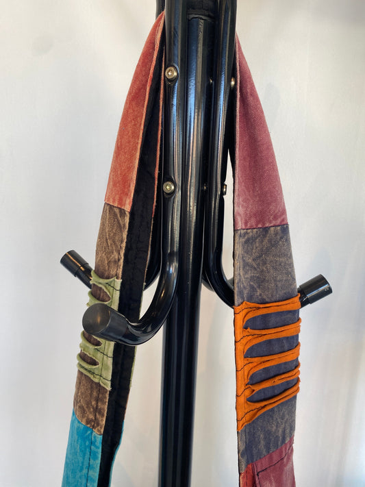 OM Grey Retro Messenger Bag