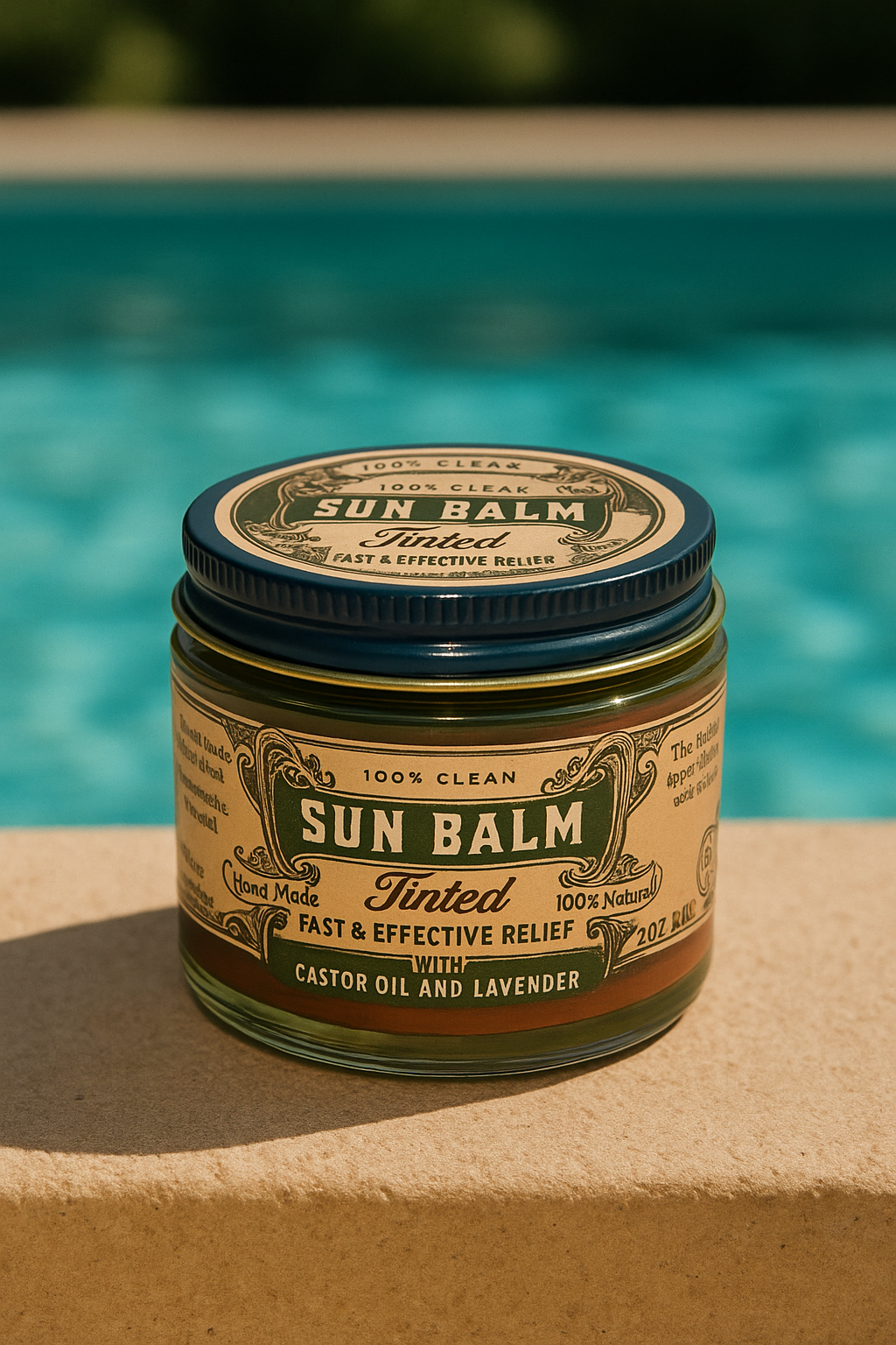Sun Balm - Tinted Tallow Lavender Sunscreen