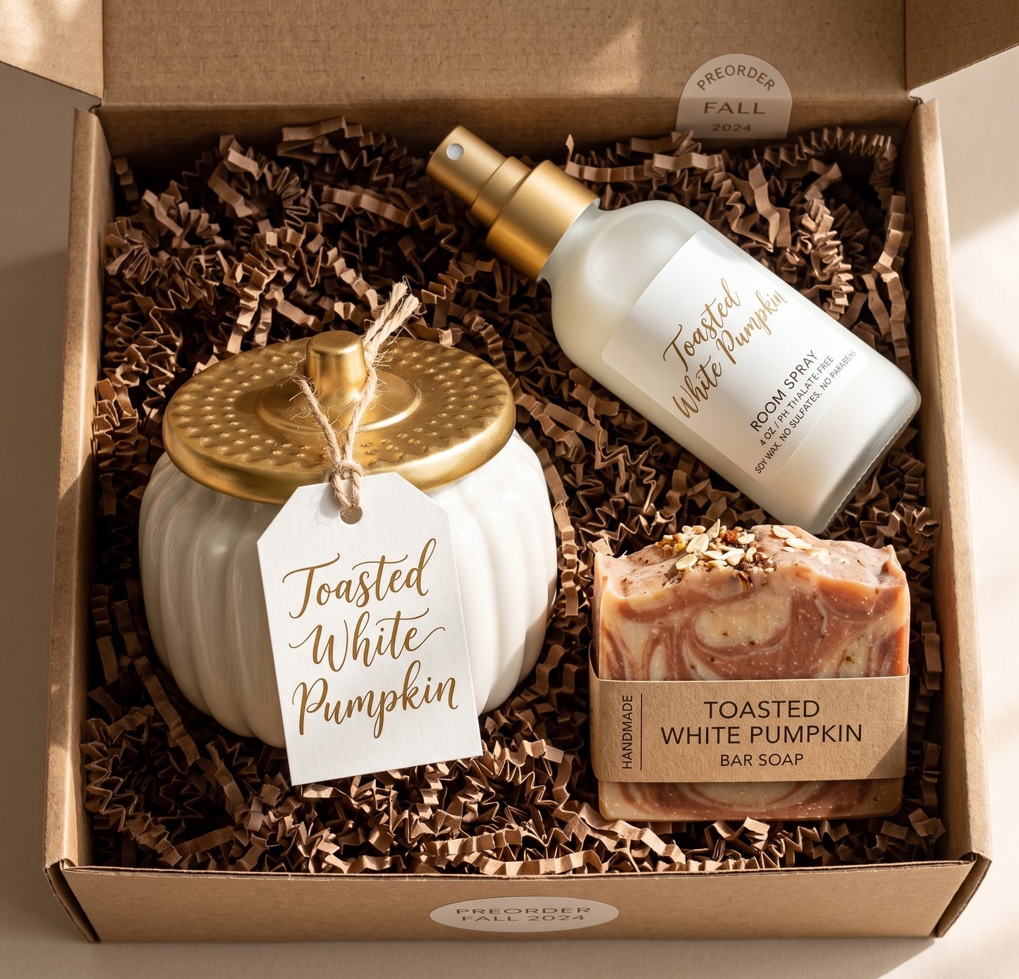 The Fall Gratitude Gift Box — Toasted White Pumpkin (Limited Preorder Edition)