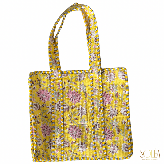 Rohida Handmade Tote - Boho Summer Bag for Slow Travel Lovers