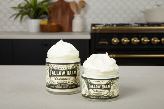 Tallow Balm - Whipped with Hemp Seed Oil