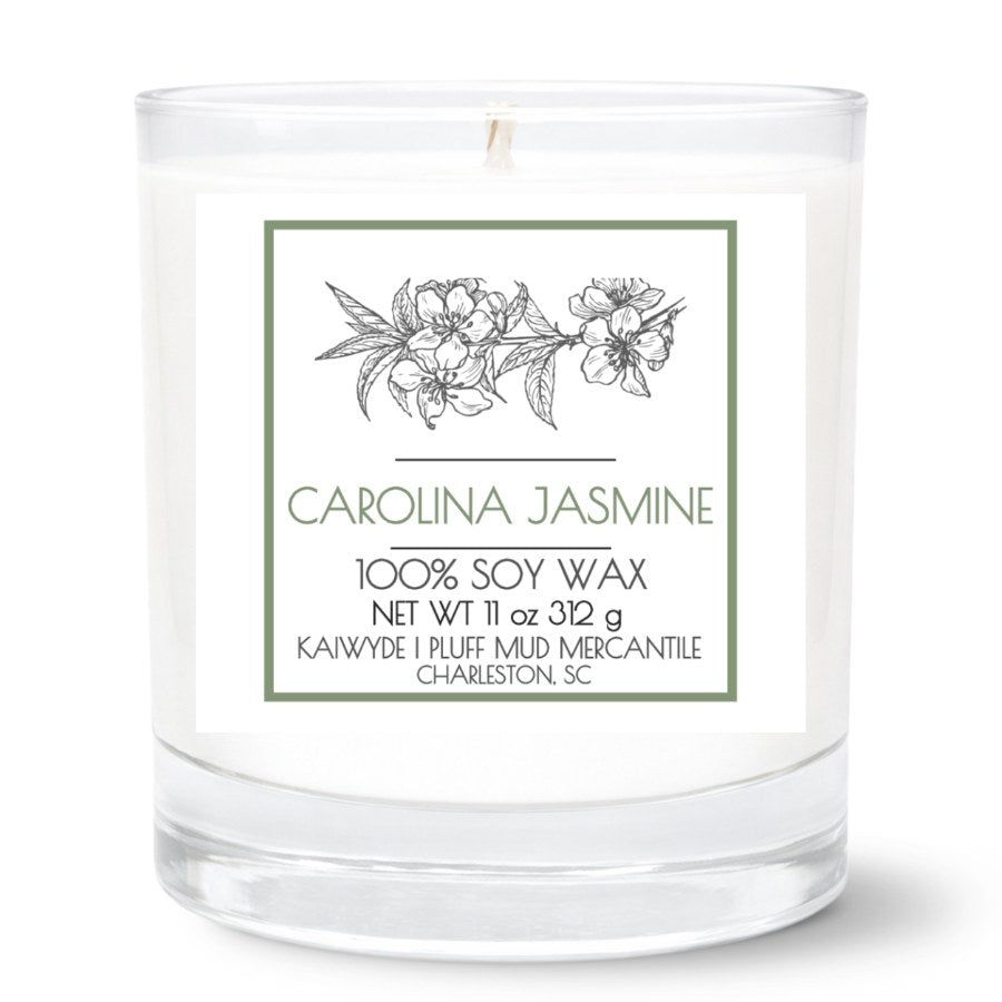 PMM_Rocks_Candle_Carolina_Jasmine_2_5x2_5 (1) 11oz Clear Tumbler Candle | 2.75"x2.25" White Label