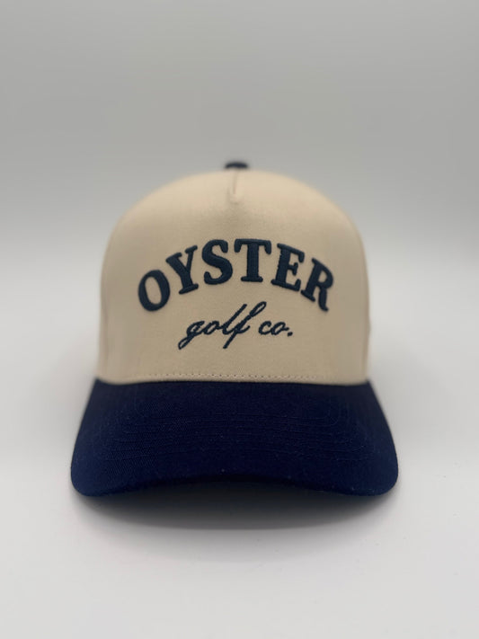oyster golf co. (sand and navy)