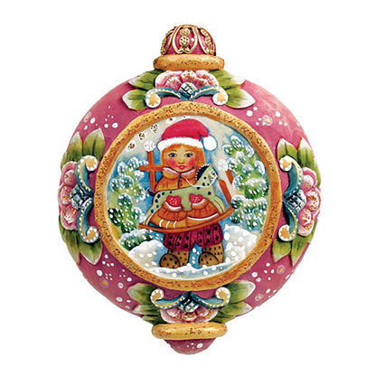 Christmas Gift Sculpted Hand-Painted Christmas Ornament by G. DeBrekht - 6102422