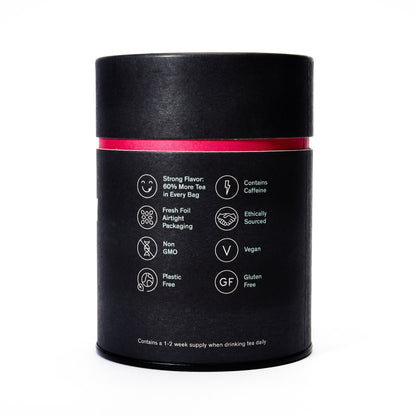 Black Metallic - Violet Elderberry Black Tea (15 Tea Bags)