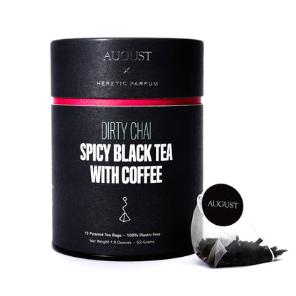 Dirty Chai - Spicy Black Tea With Coffee (15 Tea Bags)