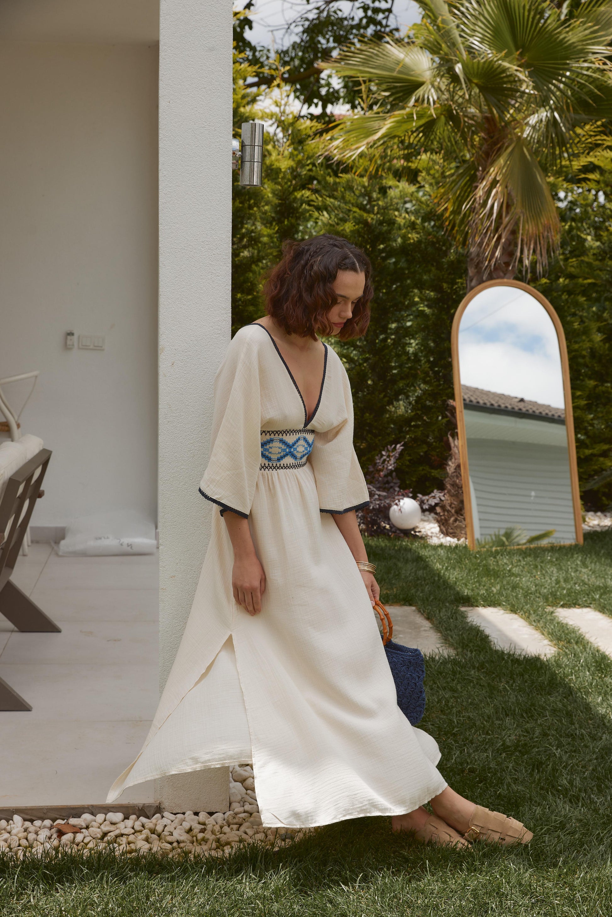 Embroidered Summer Dress Pluff Mud Mercantile Embroidered Summer Dress Pluff Mud Mercantile