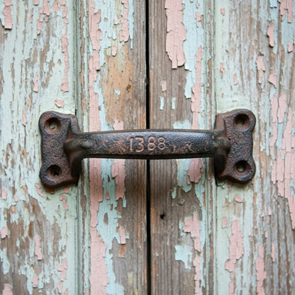 Door Handle, Antique Cast Iron, Barn Gate and Cabinet Pull