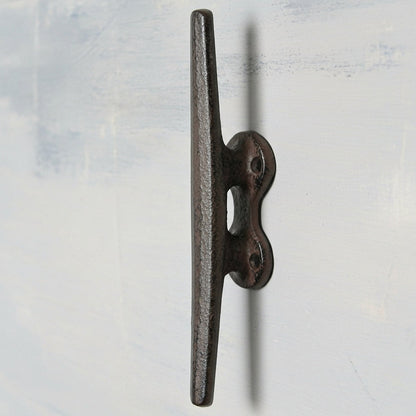 Boat Cleat Wall Hook, Cast Iron Nautical for Keys, Towels or Leashes