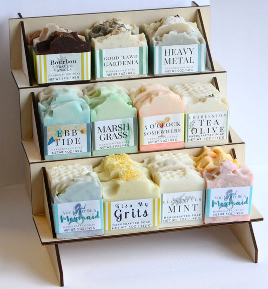 Farmers Market Collection – Handcrafted Soap Display Set