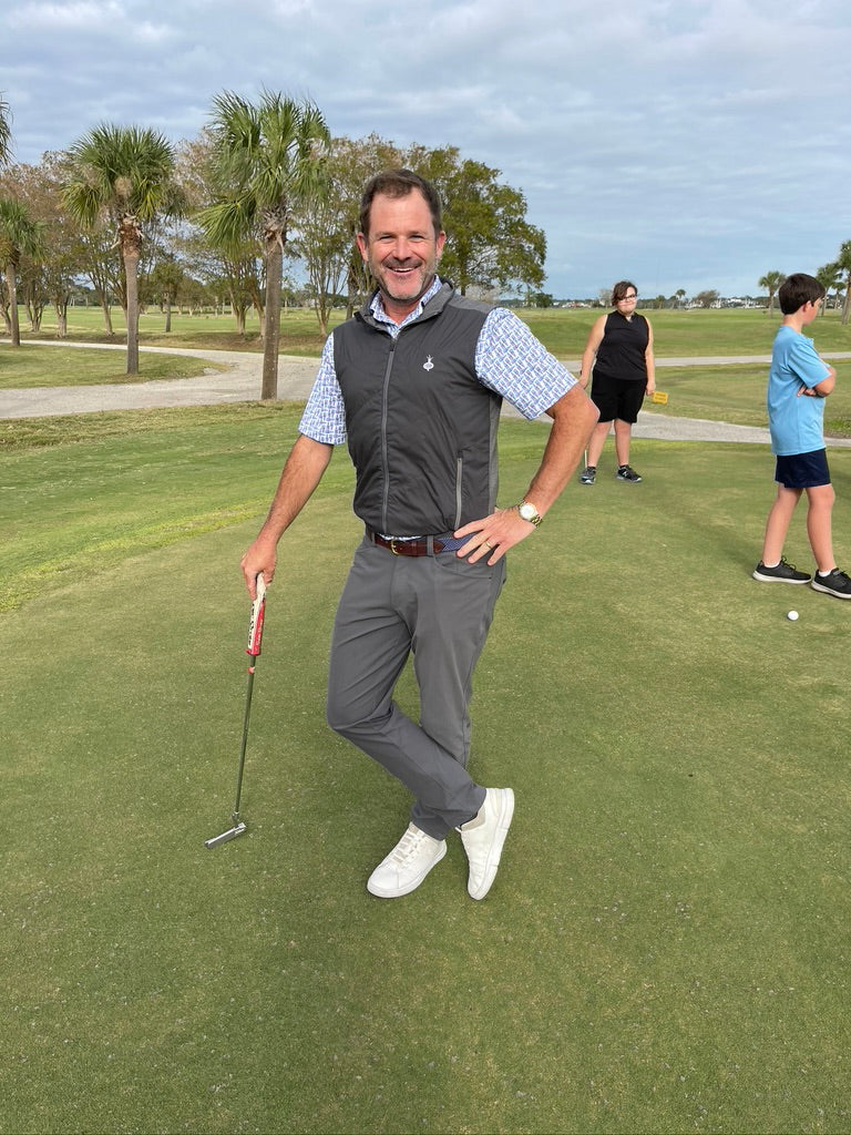 Needlepoint Texture Basketweave Steel Grey and Navy Blue