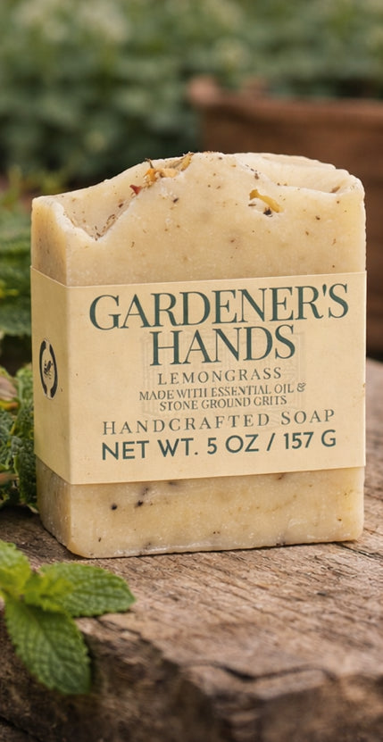 Gardeners Hands Soap ~ Lemongrass