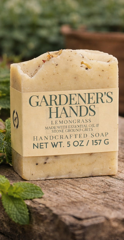 Gardeners Hands Soap ~ Lemongrass