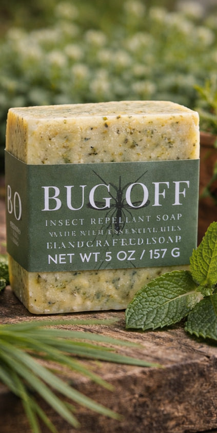 Bug Off - Natural Bug Repellent Soap for Effective Insect Defense
