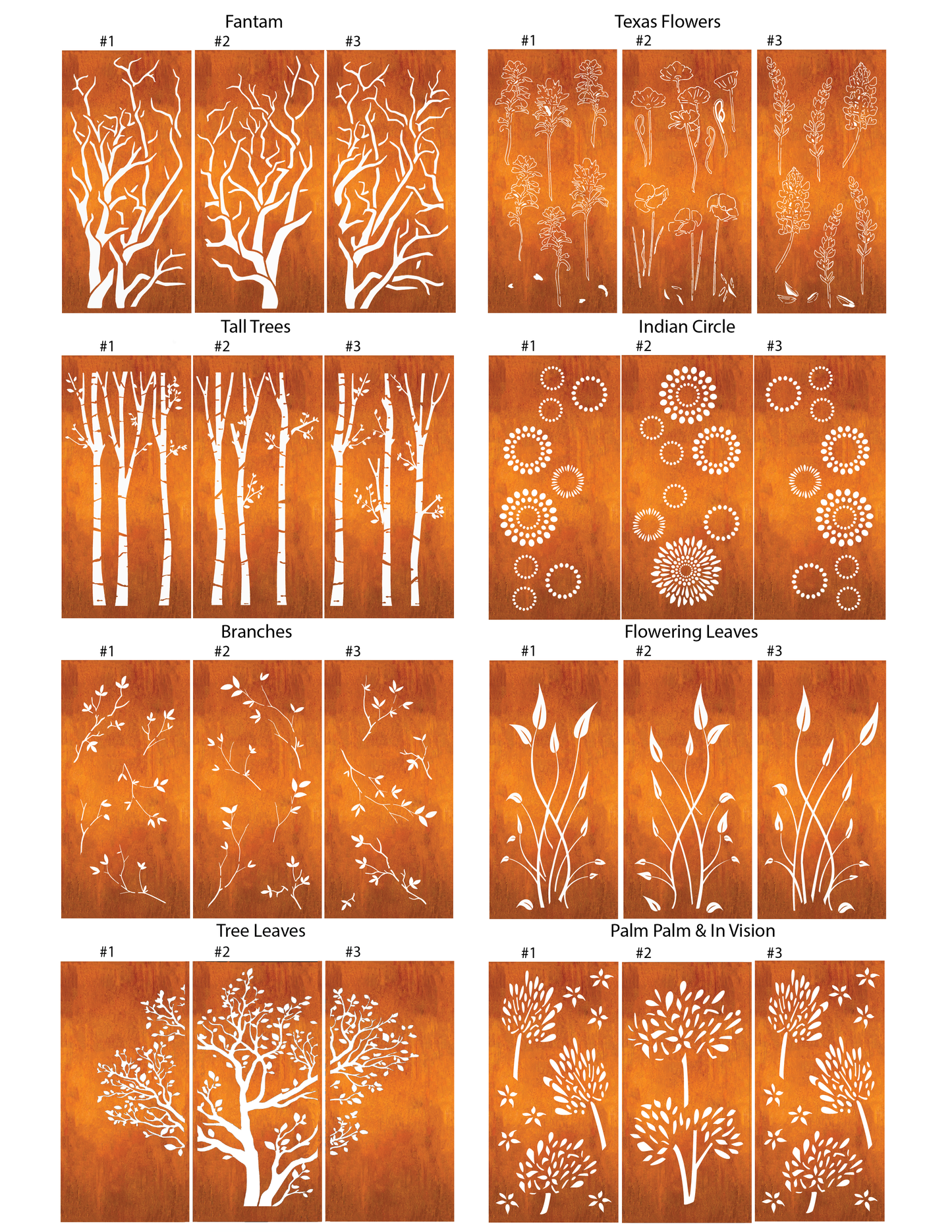 Outdoor Metal Panels (60” & 72”) – Heavy-Duty Steel for Patio, Fence & Backyard