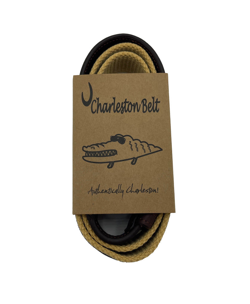 South Carolina Crescent Moon Palmetto State Flag Belt - Navy Blue