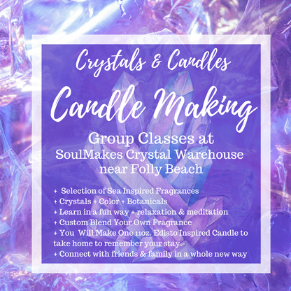 Crystals & Candles - Candle Making Classes