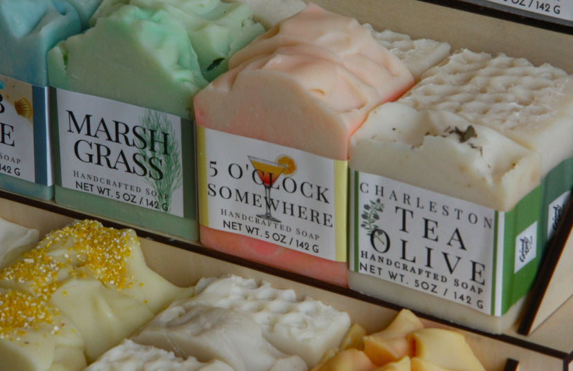 Farmers Market Collection – Handcrafted Soap Display Set