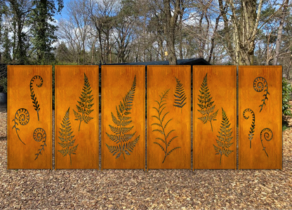 Garden Fencing / Metal Wall Art (46" Inch)