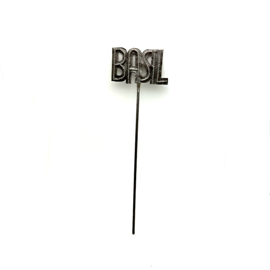Mini Herb Garden Stake- Basil