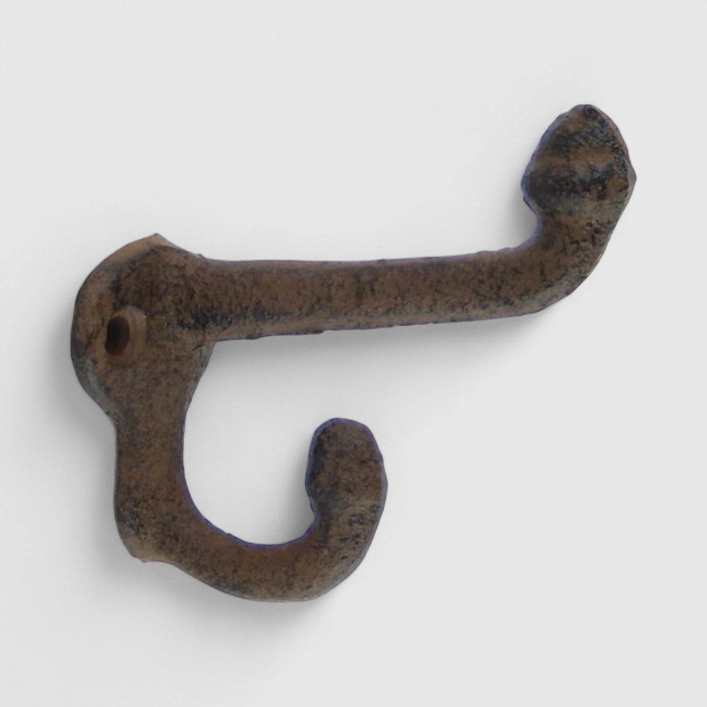 Wall Hook, Cast Iron Vintage Weathered Finish for Coats, Keys or Towels