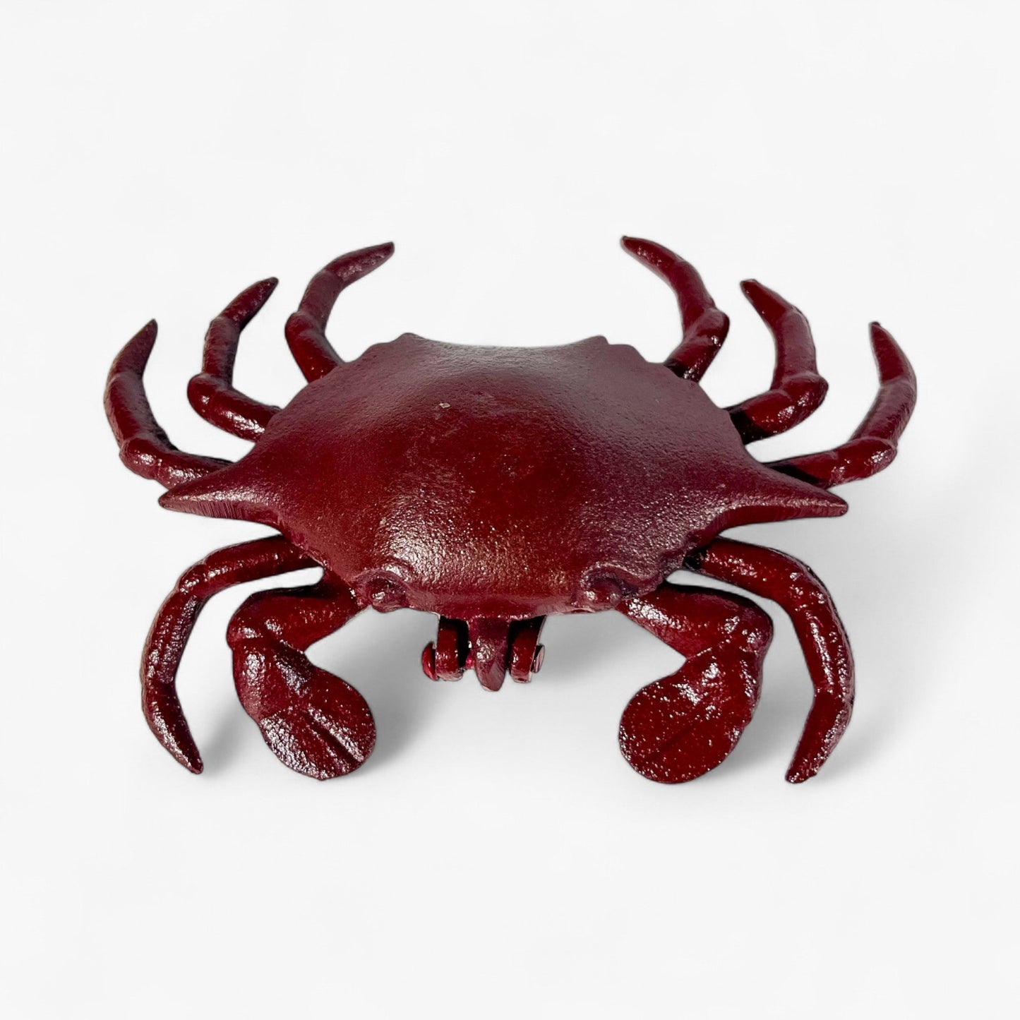 Crab Key Hider, Cast Iron for Coastal Garden, Porch or Patio