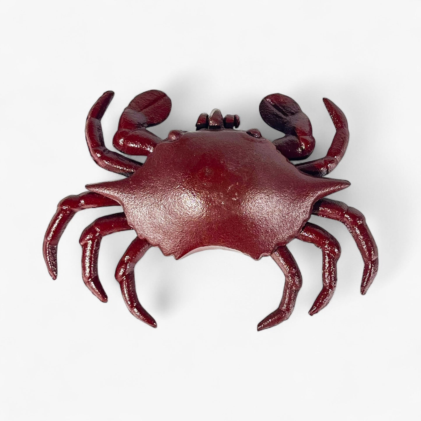 Crab Key Hider, Cast Iron for Coastal Garden, Porch or Patio