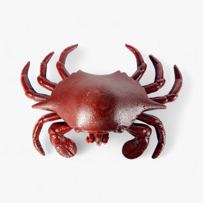 Crab Key Hider, Cast Iron for Coastal Garden, Porch or Patio