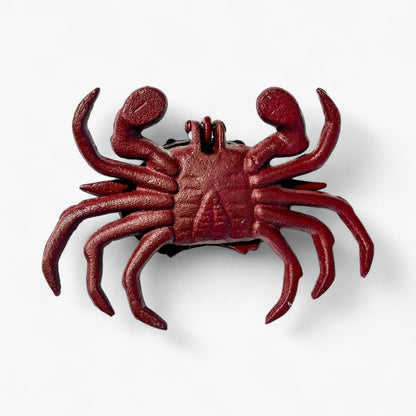 Crab Key Hider, Cast Iron for Coastal Garden, Porch or Patio