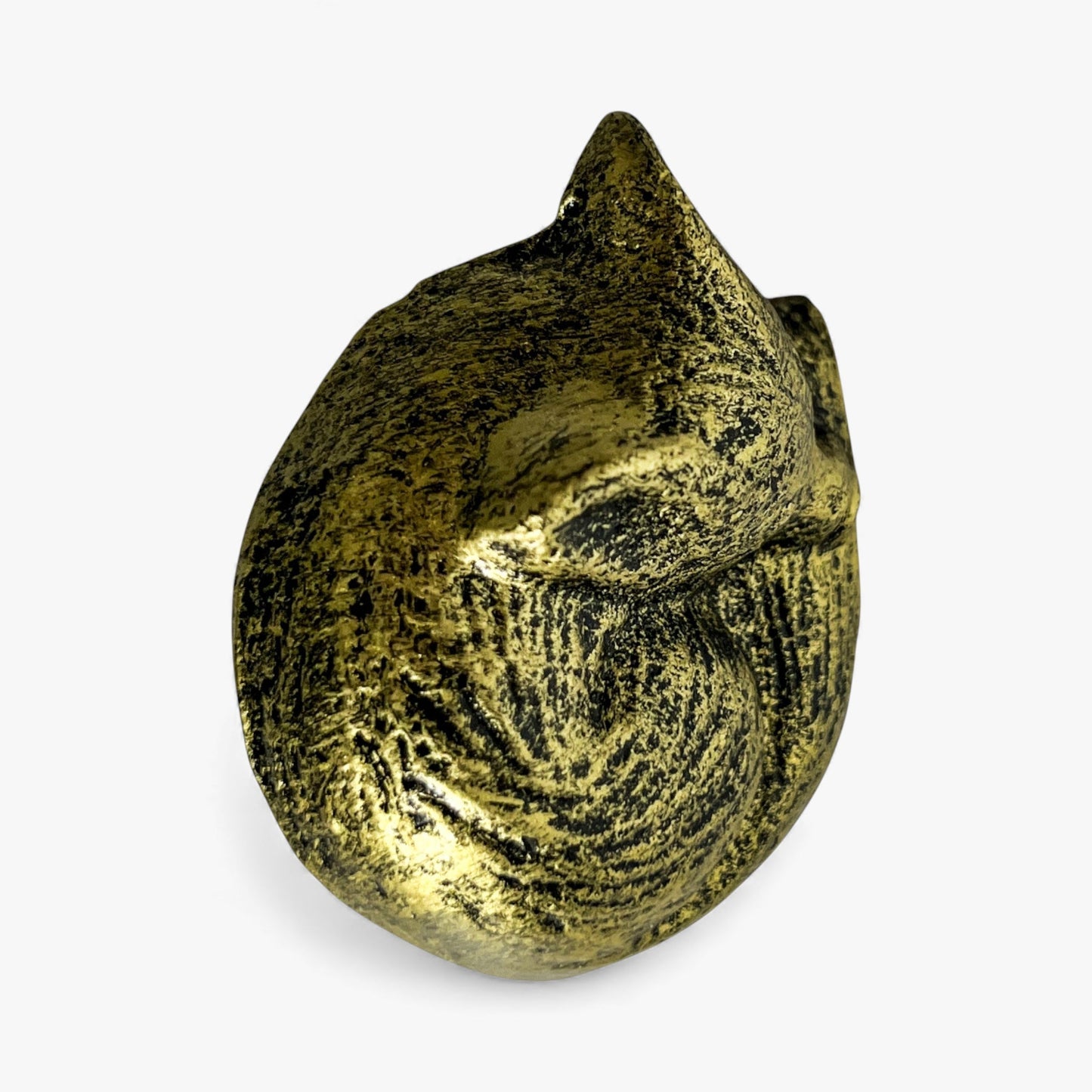 Fox Head Drawer Knob, Gold Cast Iron Cabinet Pull Hardware