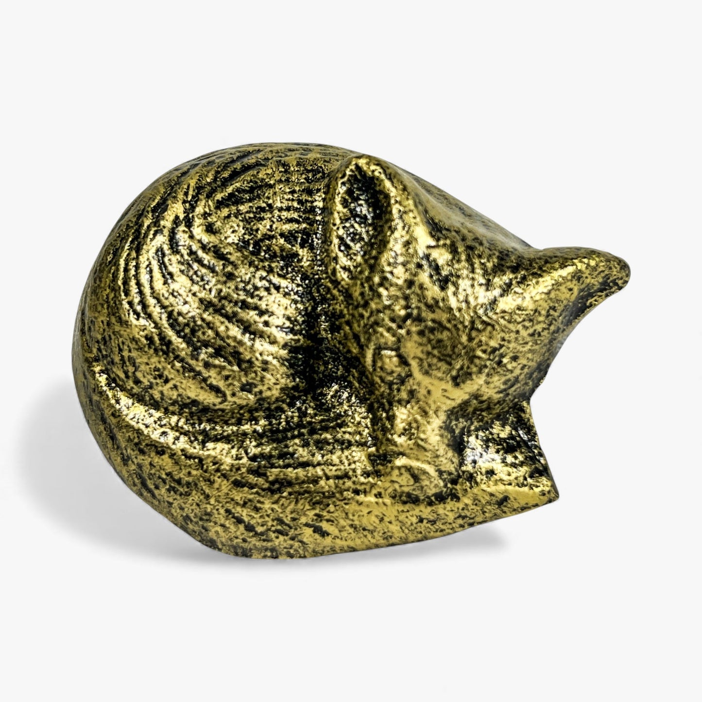 Fox Head Drawer Knob, Gold Cast Iron Cabinet Pull Hardware