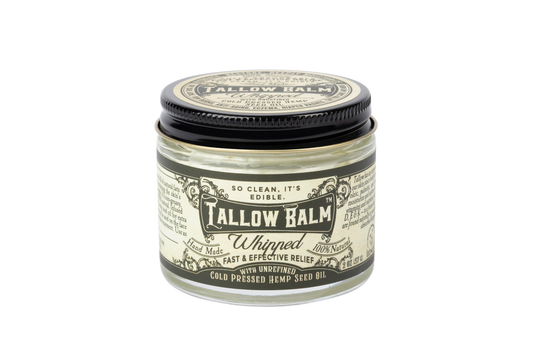 Tallow Balm - Whipped with Hemp Seed Oil