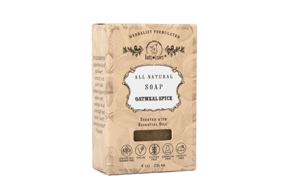 Organic Vegan Oatmel Spice Bar Soap