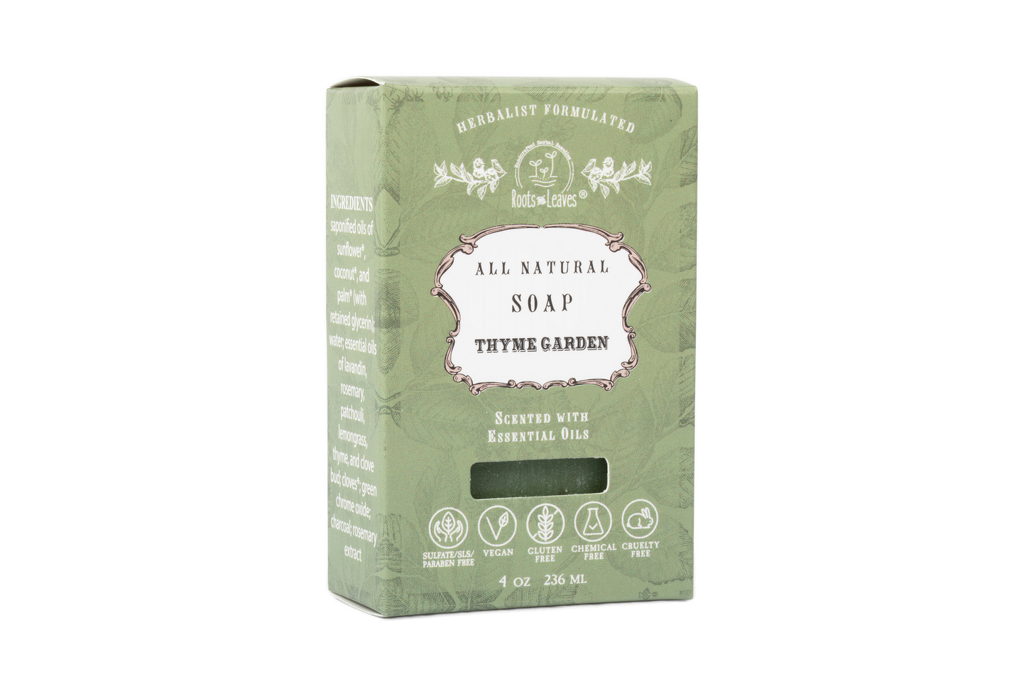 Organic Vegan Thyme Bar Soap