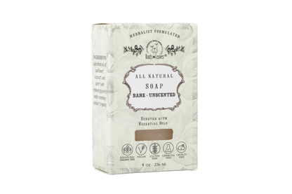 Organic Vegan Bare - Unscented Bar Soap
