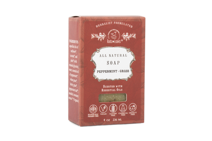 Organic Vegan Peppermint Bar Soap