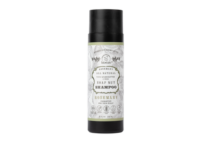 All Natural Soapnut SHAMPOO - ROSEMARY- wild fermented probiotics for your scalp