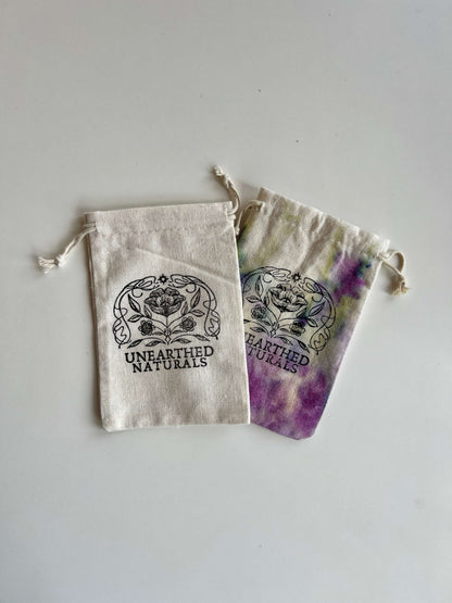 Reusable Cotton Muslin Bath Soak Bag - 4x6