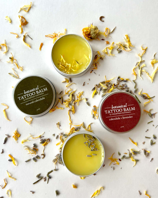 Botanical Tattoo Balm - Calendula Salve