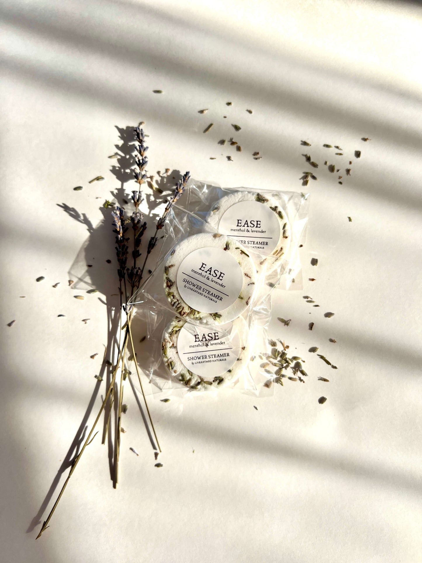Ease – Lavender + Menthol Shower Steamer