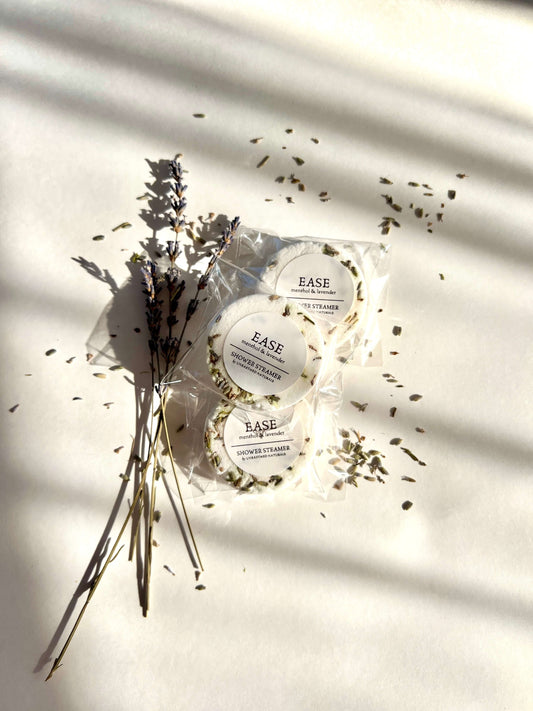 Ease – Lavender + Menthol Shower Steamer