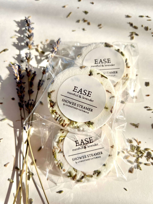 Ease – Lavender + Menthol Shower Steamer