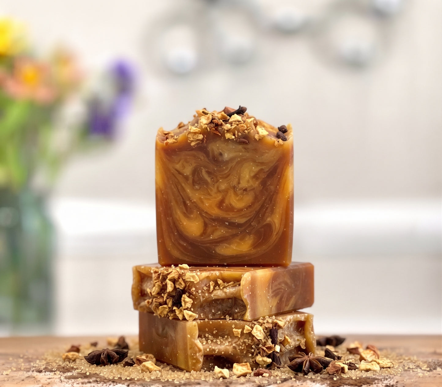 5 oz Bourbon Maple Apple Soap