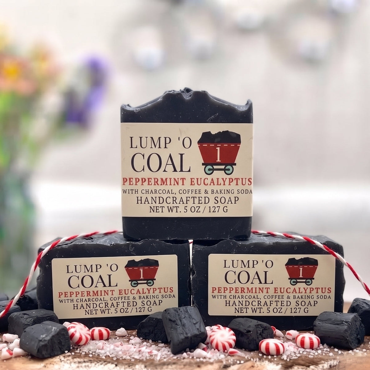 lump o coal charcoal soap