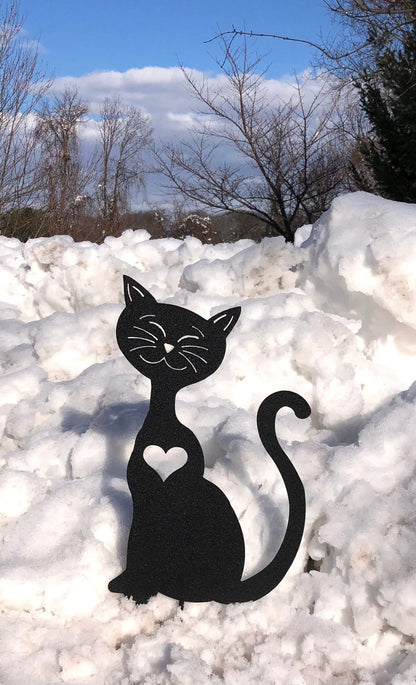 Cat Garden Art or Cat Wall Art