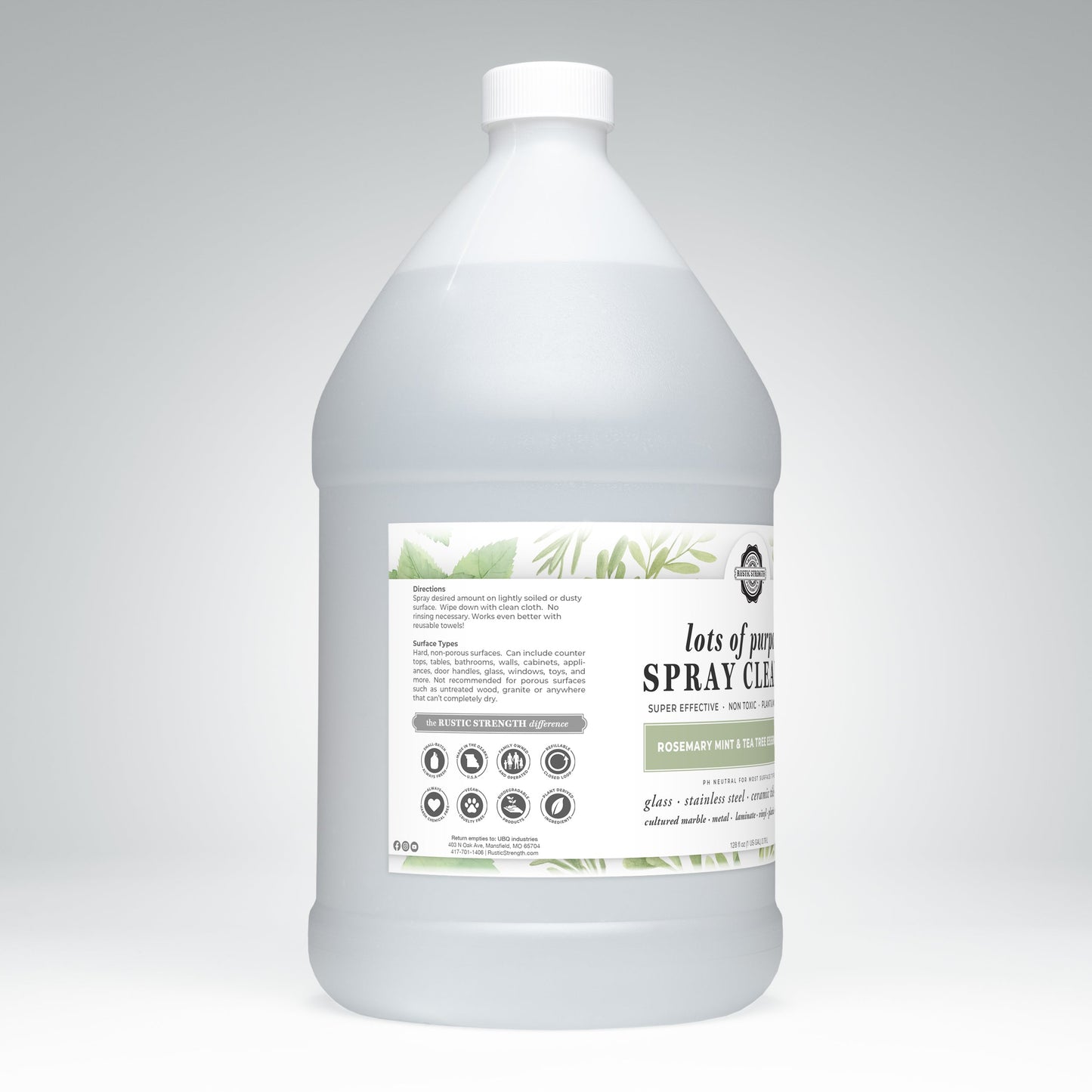 Lots of Purpose Spray Cleaner | Rosemary, Mint & Tea Tree