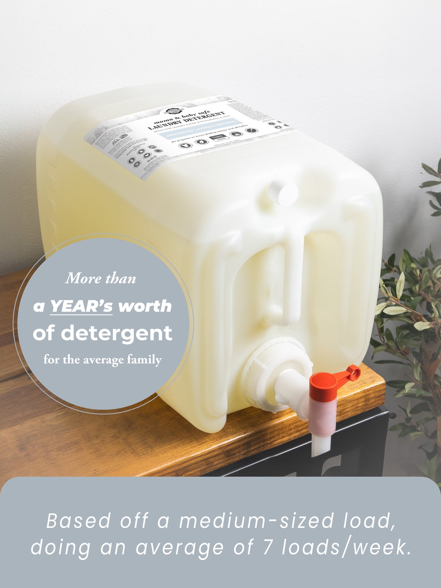 Laundry Detergent | Mama + Baby Safe