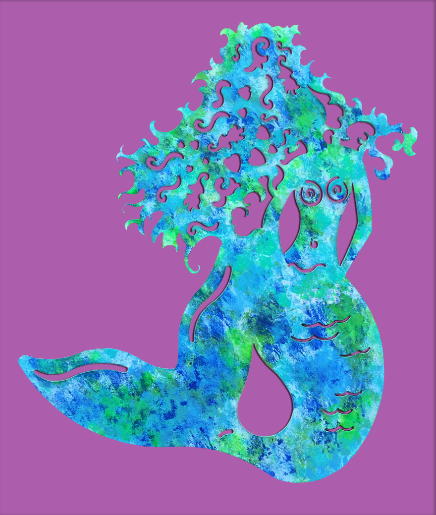 Mermaid Wall Art or Garden Statue