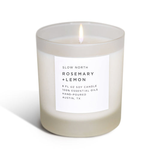 Rosemary + Lemon - Signature Candle