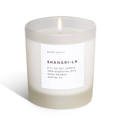 Shangri-La - Signature Candle (Eucalyptus + Lavender + Lemongrass)